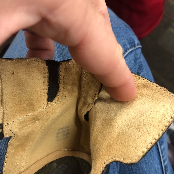 Earth Black Cutout Ankle Booties - Picture 8 of 9